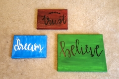 Trust. Dream. Believe.